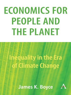 cover image of Economics for People and the Planet